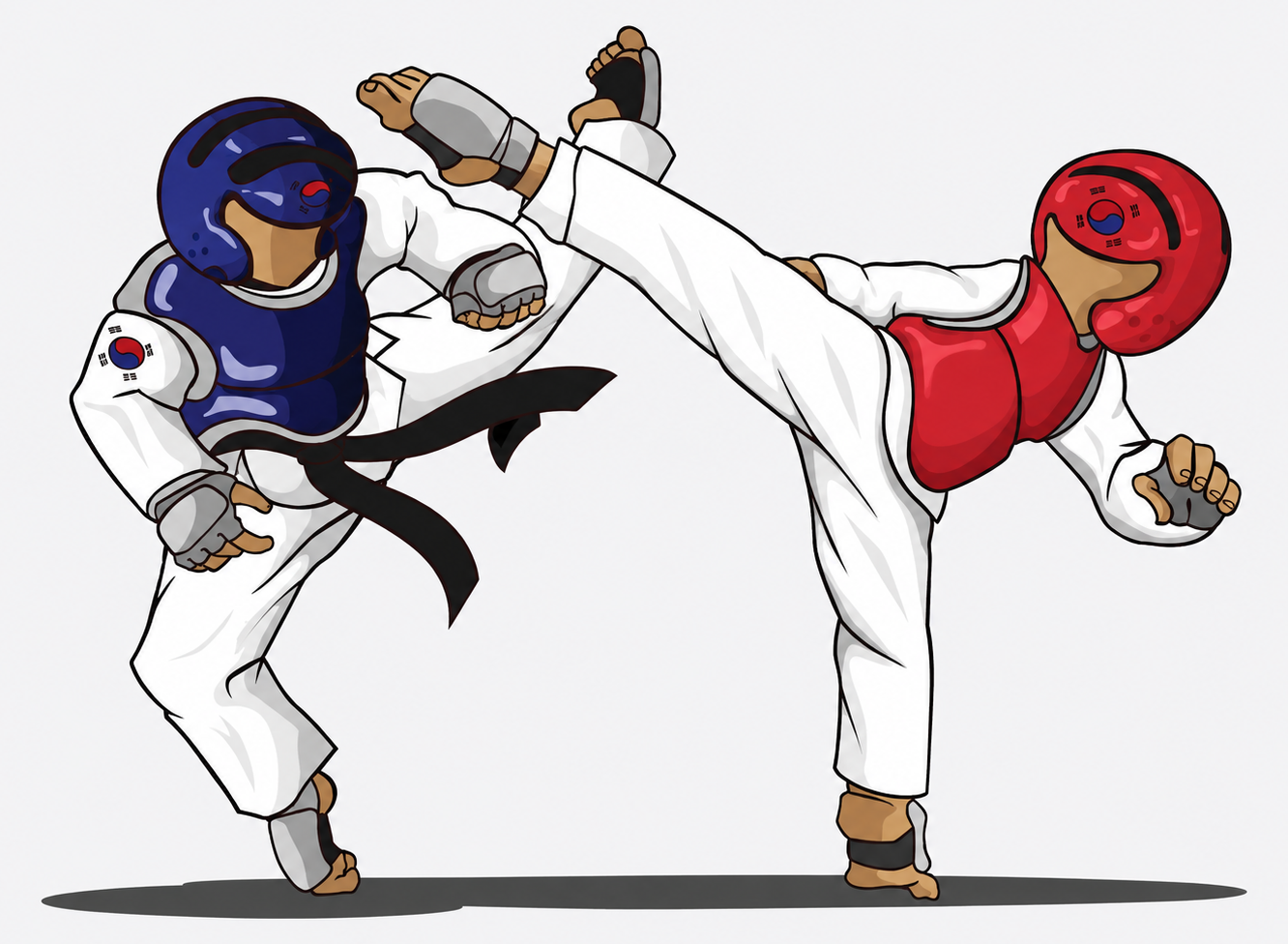 Olympisches Taekwondo Kyorugi